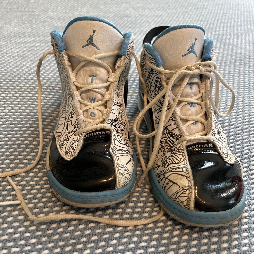 Kids Nike Jordan Dub Zero Sneakers Size 1.5